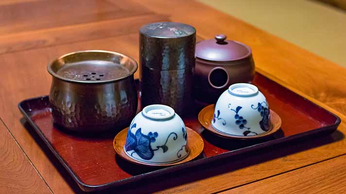 湯飲みと急須